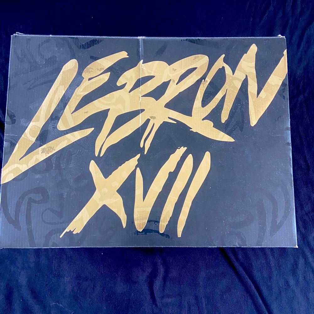 Like NEW!  With box Men's 11.5 Lebron XVII Nike Air Max